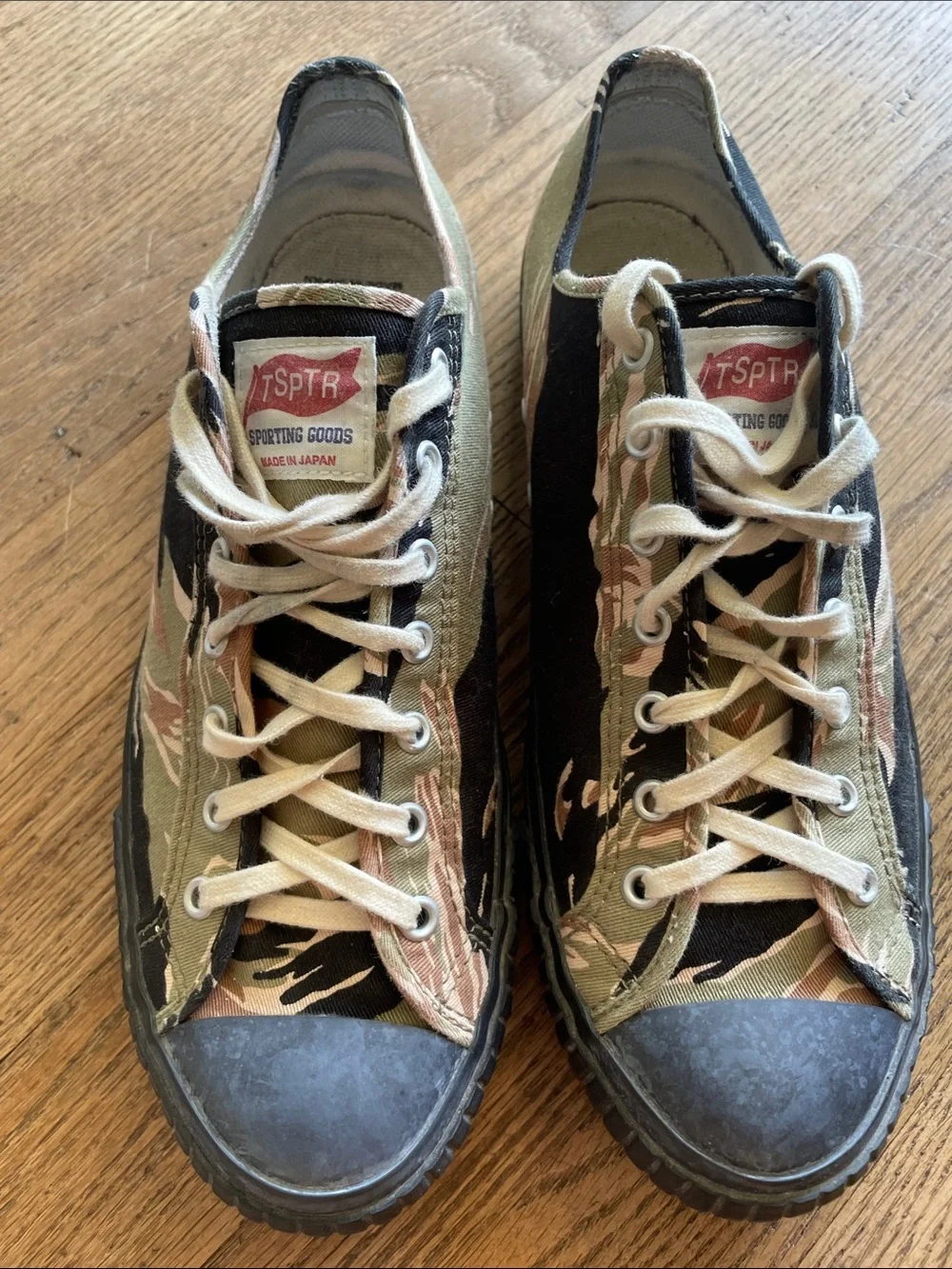 TSPTR Cadet Sneaker Camouflage Canvas Men’s 8.5.